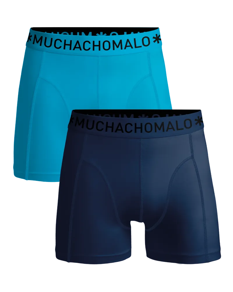 Muchachomalo 2er-Pack Boxershorts für Herren - Mehrfarbig Mehrfarbig
