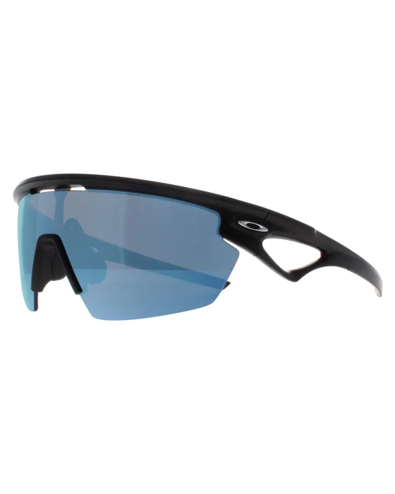 Oakley Wrap Unisex Matte Schwarz Prizm Deep Water Polarized Sphaera Schwarz