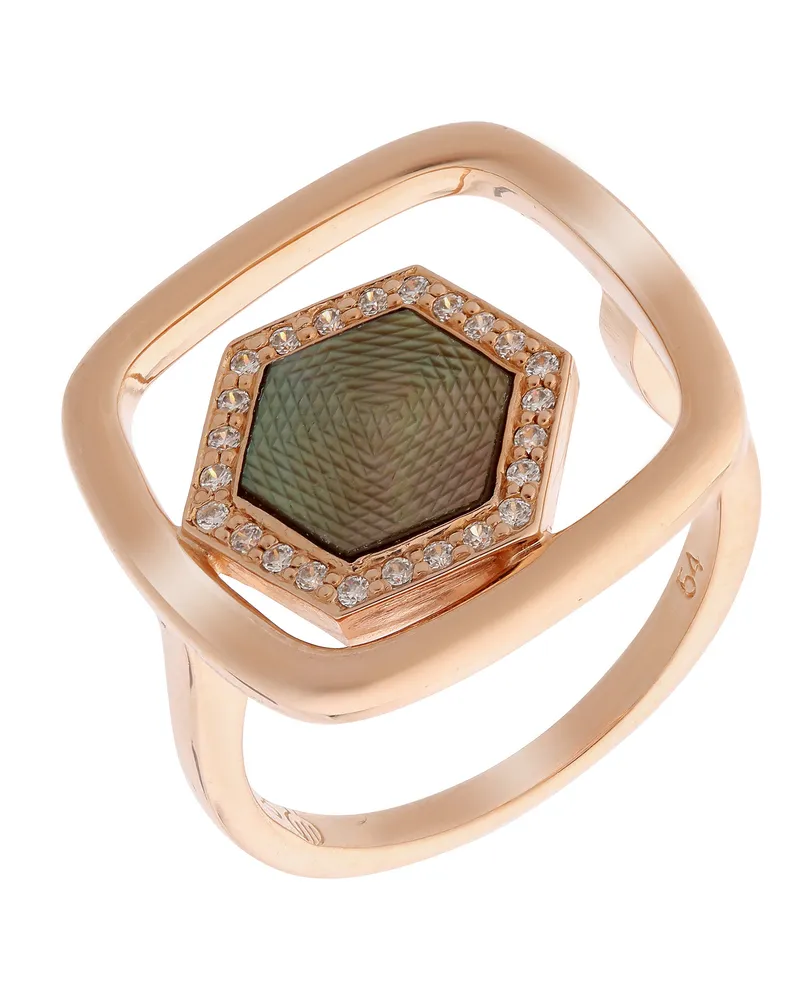 Orphelia Damen-Ring Sterling-Silber 925, Rosé zr-7372 Rosé