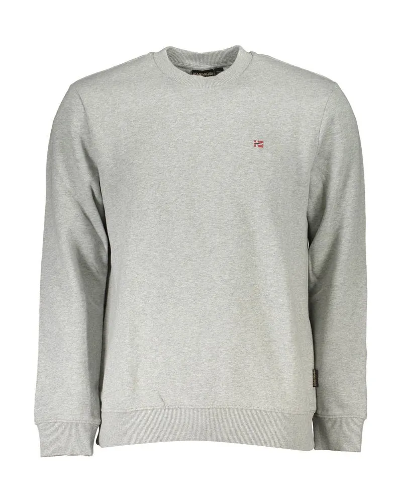 Napapijri Crew-Neck Sweatshirt Stylenp0a4g7092r Silber