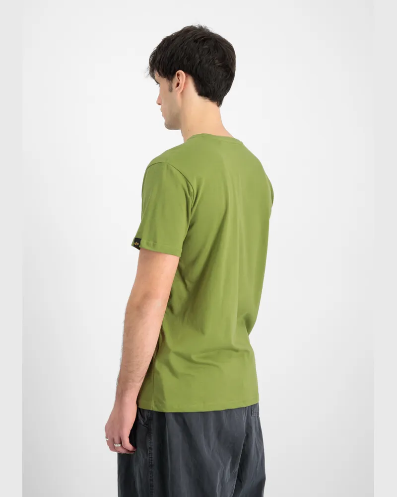 Alpha Industries College Camo T-Shirt Grün