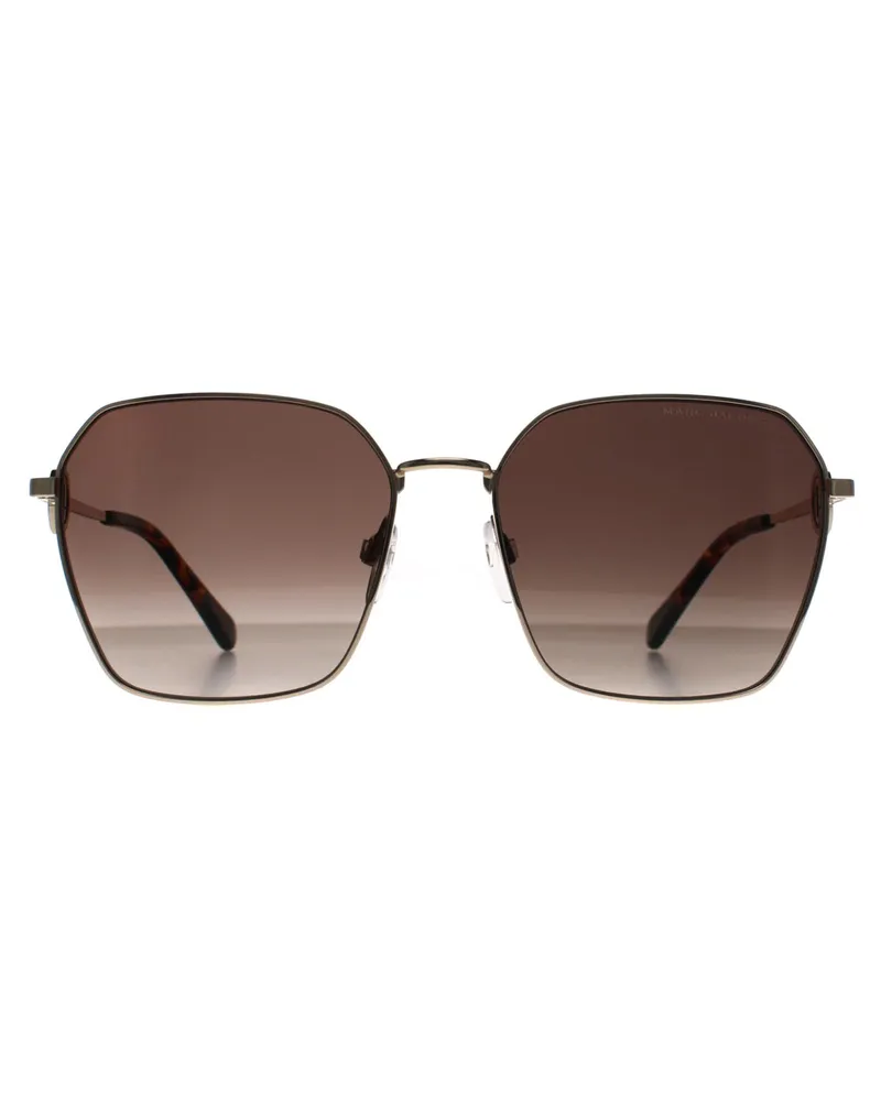 Marc Jacobs Square Damen Gold Havanna Braun Gradient MARC 729/S Gold