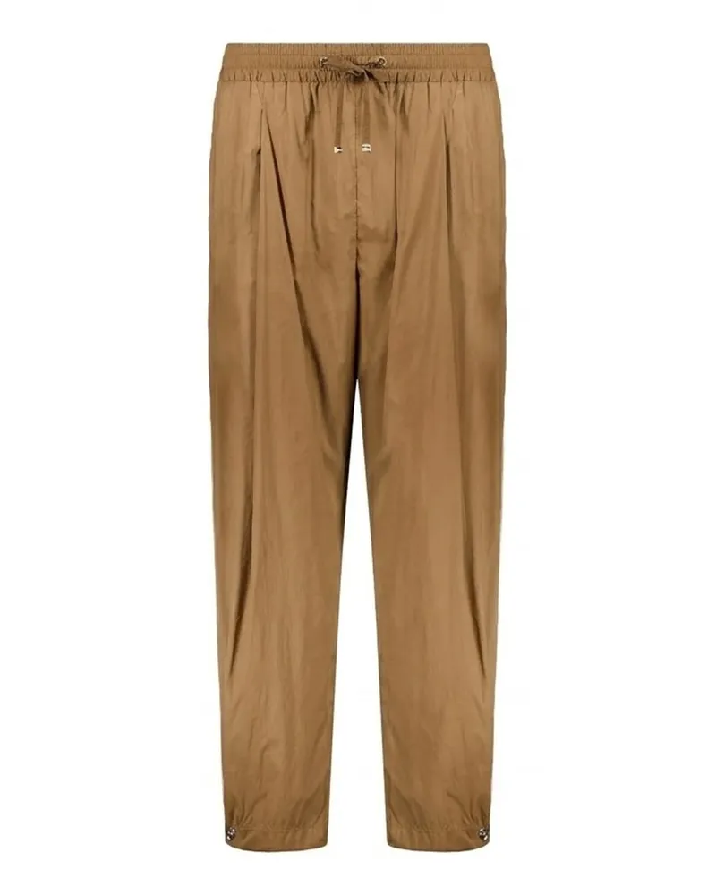 Herno Hose mit Tunnelzug und Elastischem Bund Braun