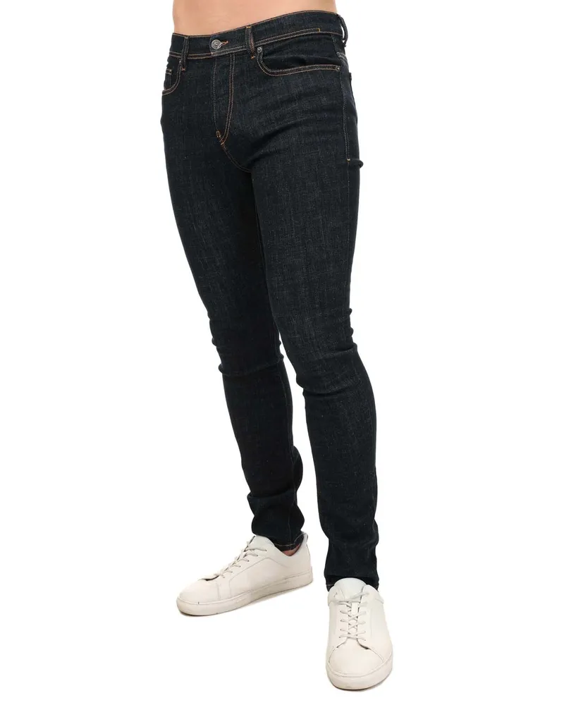 Diesel Jean D-Amny Skinny  Pour Homme en Noir Dunkelblau