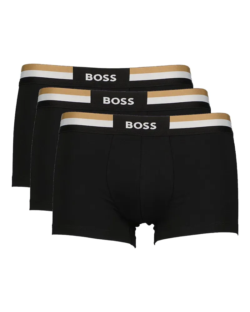 HUGO BOSS Boxer  Herren pack x3 Bewegung Schwarz