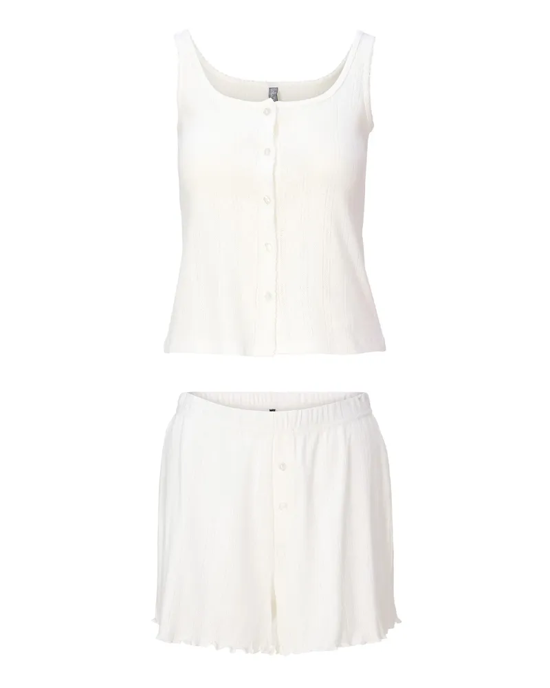 LingaDore Pyjama-Set - Wollweiß Wollweiß