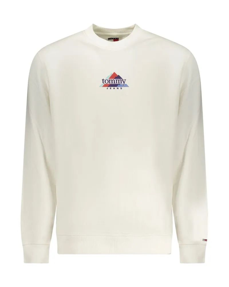 Tommy Hilfiger Baumwoll-Sweatshirt für Herren - Weiß Weiß
