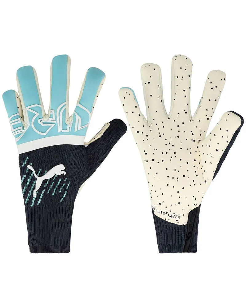 Puma Future Z Grip 1 Hybrid Spectra Herren Teal/Weiß Torwarthandschuhe Weiß