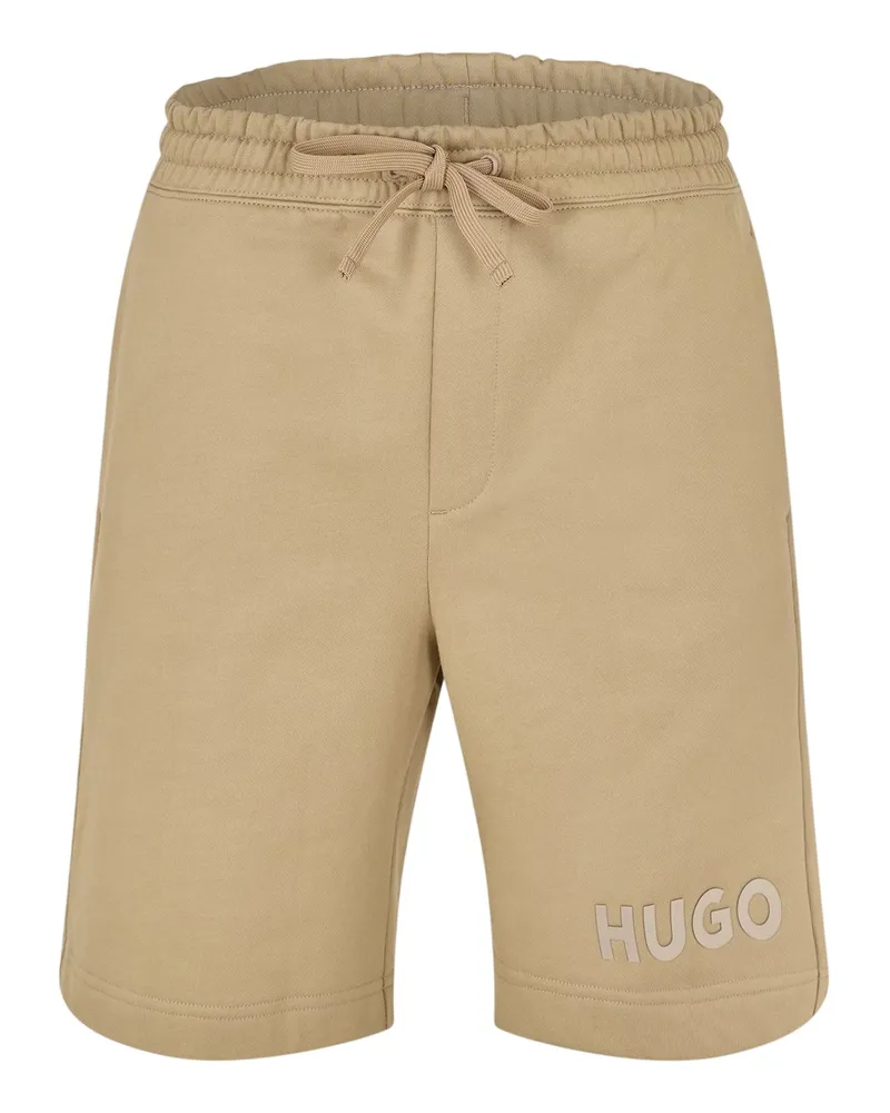 HUGO BOSS Dinkoe" Sweat-Shorts für Herren (Mittelbraun Schwarz