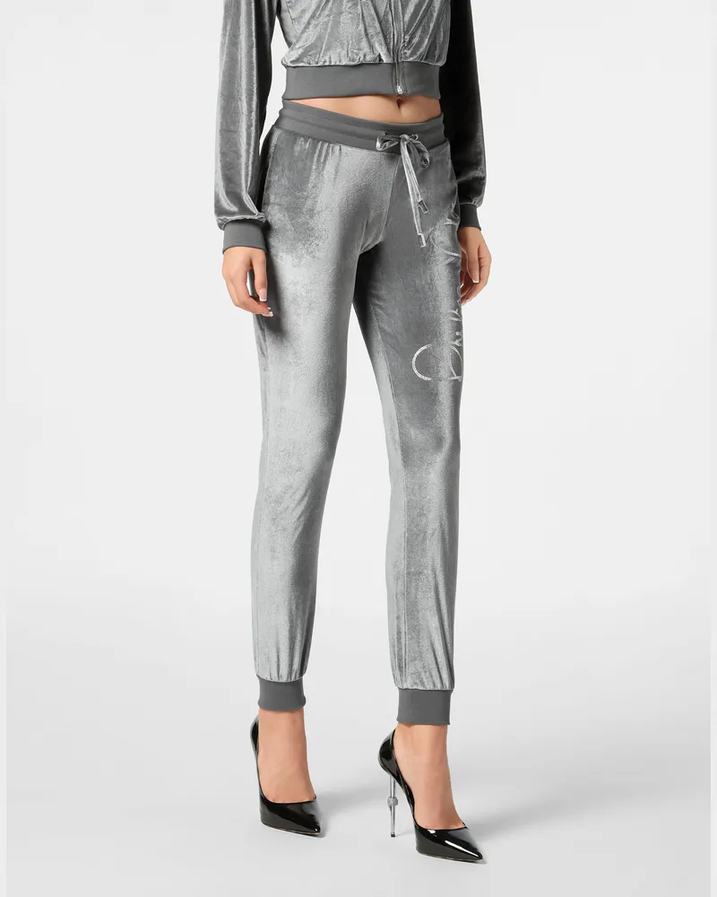 Philipp Plein Jogginghose Signature Grau