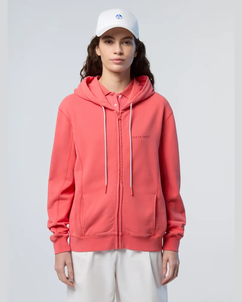 North Sails Kapuzenpullover North Sails Druck Orange
