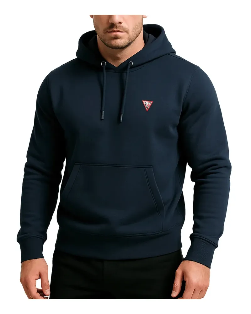 Guess Men's Mini Triangle Sweatshirt - Blau Blau
