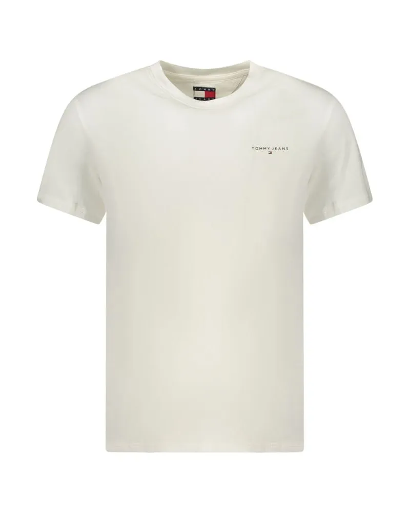 Tommy Hilfiger Baumwoll-T-Shirt für Herren - Weiß Weiß