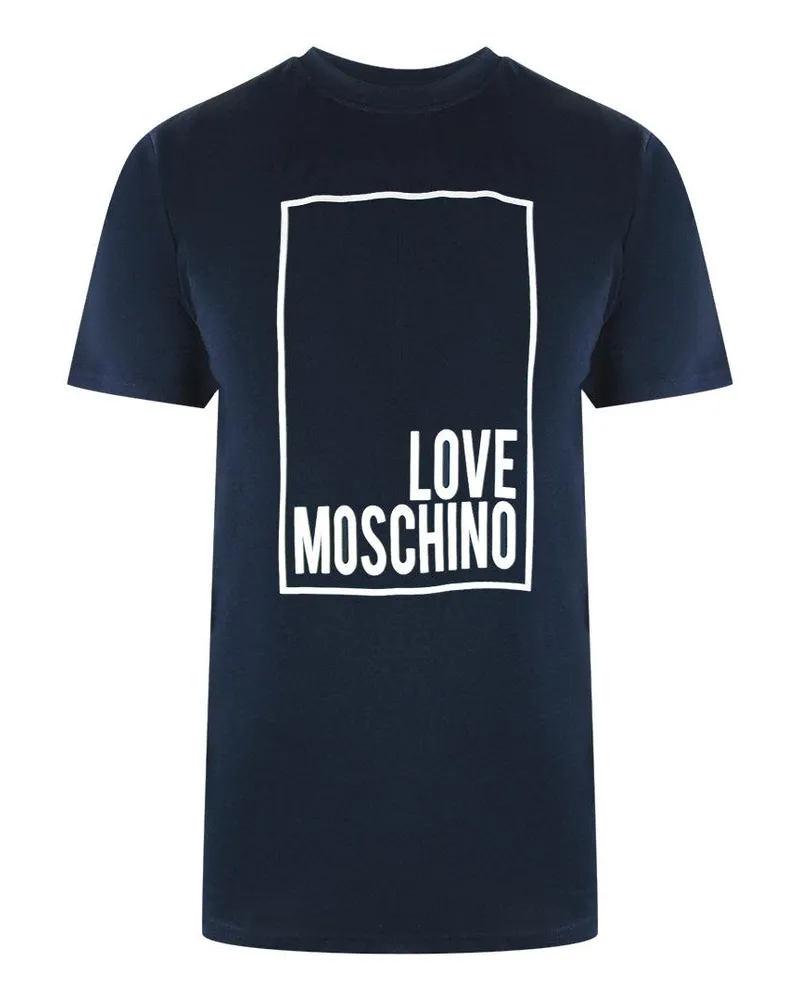 Moschino T-Shirt für Herren (Dunkles Marineblau Marineblau