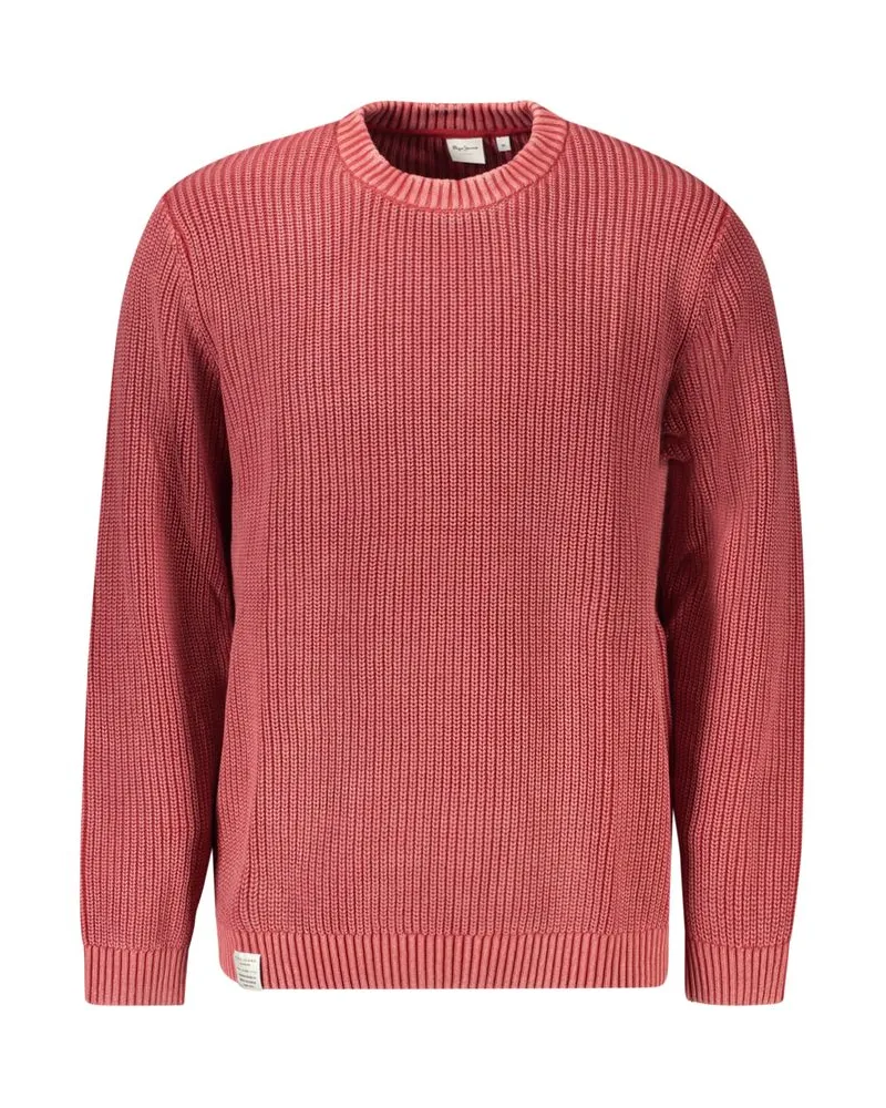 Pepe Jeans Rosso Baumwolle Herrenpullover Rot
