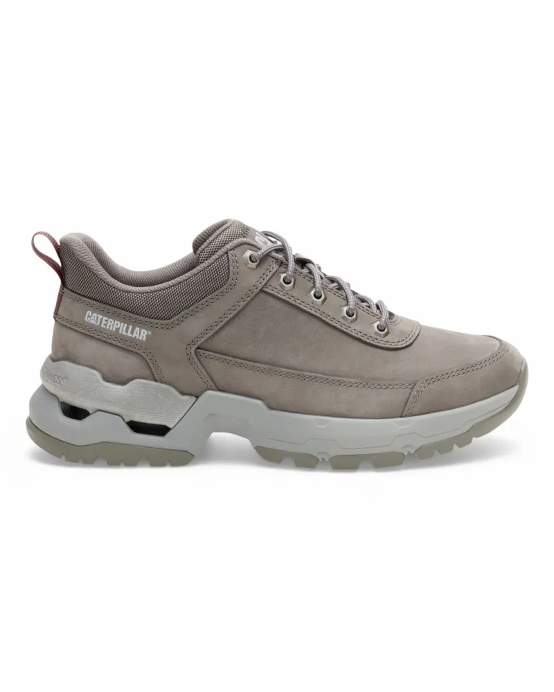Caterpillar Footwear CAT () Dunkelgraue Leder-Sneaker - Surge Hiker Grau