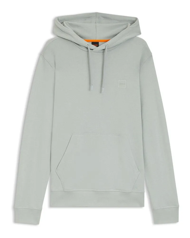 HUGO BOSS Wetalk" Hoodie zum Überziehen für Herren (Silber Silber