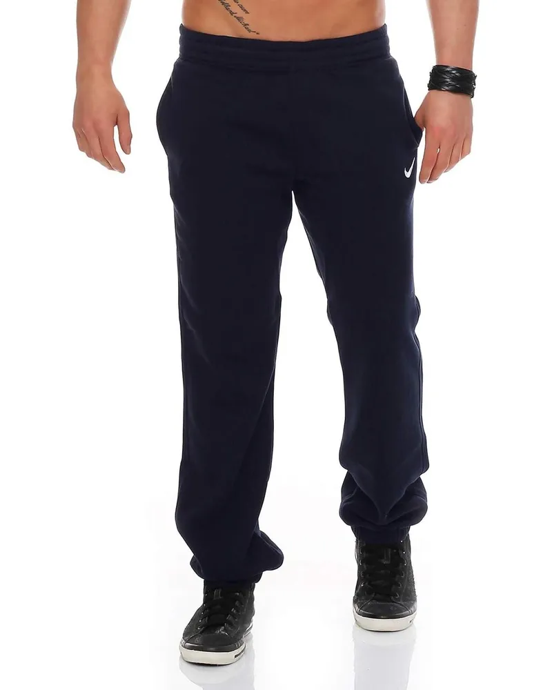 Nike Herren-Jogginghose â€žClub Swoosh Cuffâ€œ in Marineblau Marineblau