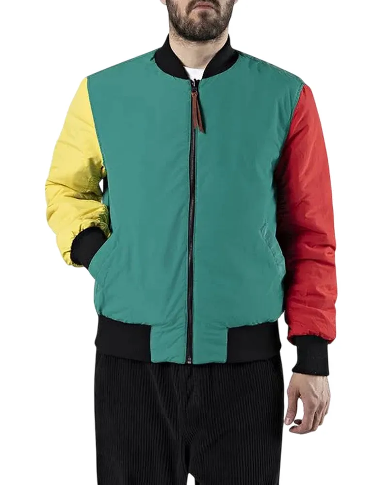 Diadora Mark Mcnairy" Bomberjacke für Herren (Immobilien Blau Mittelblau
