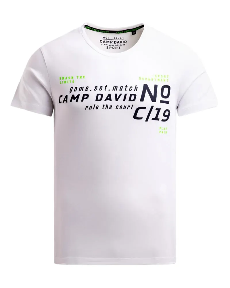 CAMP DAVID T-Shirt Weiß