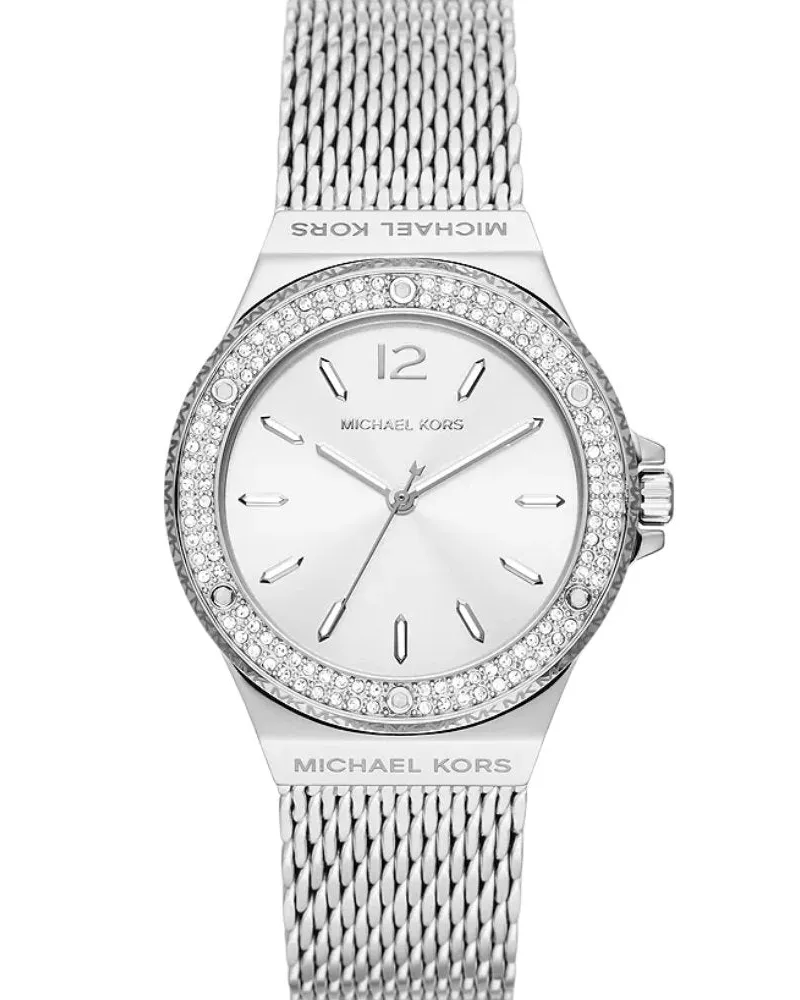 Michael Kors MK7337 Lennox Mesh Damenuhr Silber