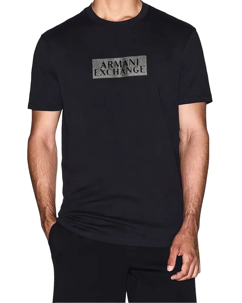 Armani Exchange T-Shirt für Herren (Schwarz Schwarz