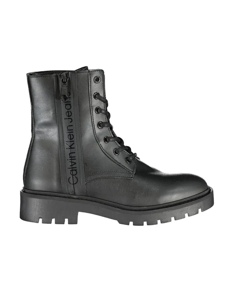 Calvin Klein Kampfstiefel Modell KW0KW00225 - Schwarz Schwarz