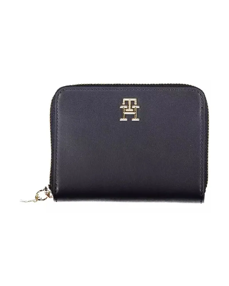 Tommy Hilfiger Reißverschluss Geldbörse Thsignature Modell Marineblau