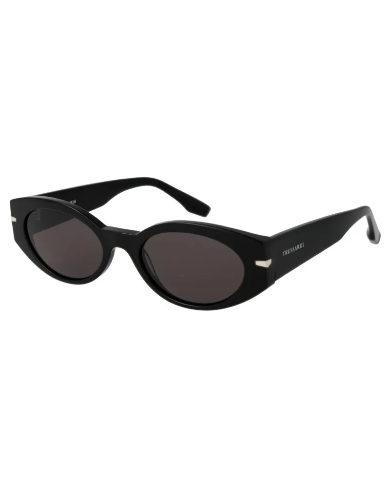 Trussardi TSW9017 54A01 Sonnenbrille - Schwarz Schwarz
