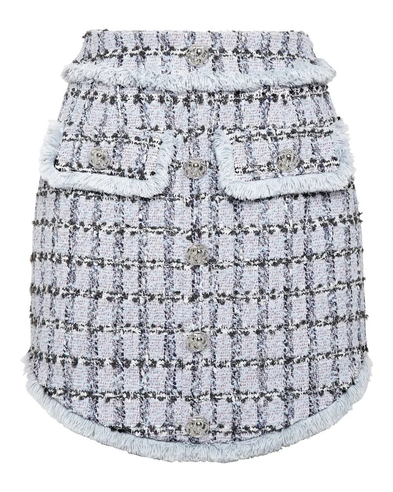 Philipp Plein Minirock - Hellblau Hellblau