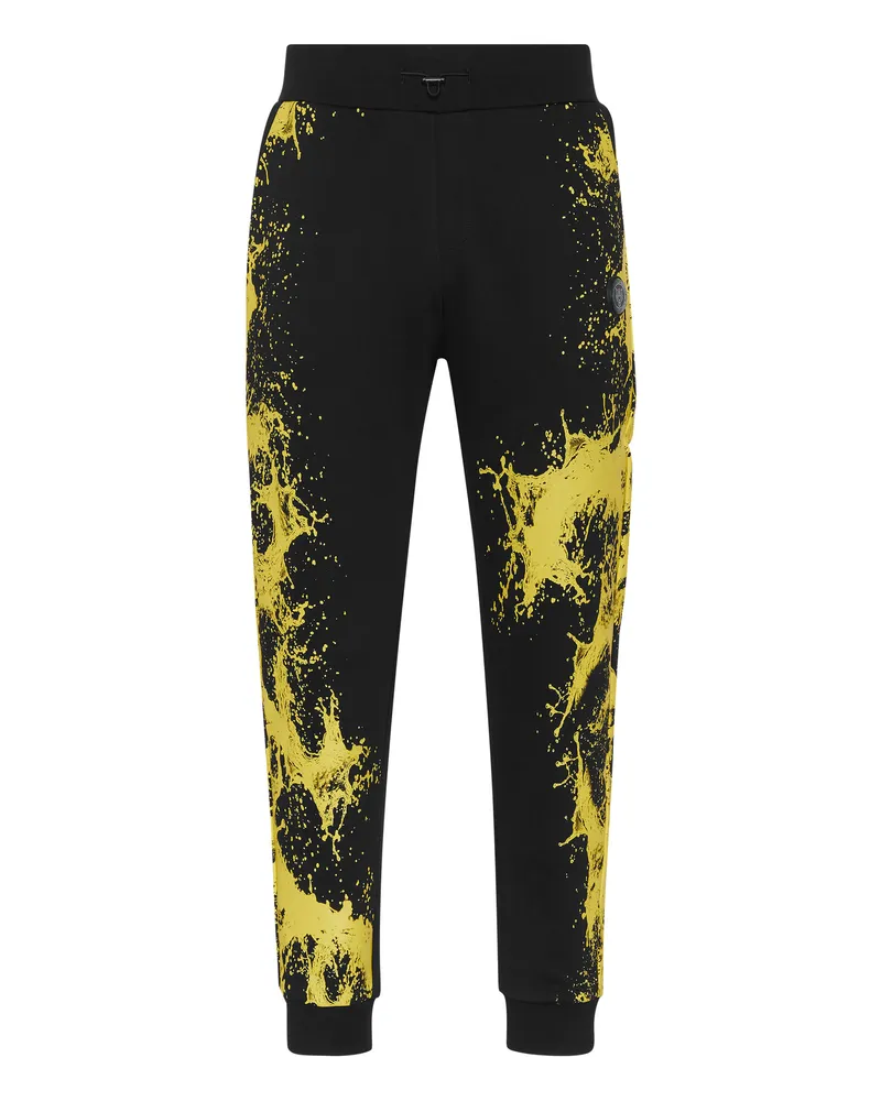Philipp Plein Jogginghosen Splash Schwarz