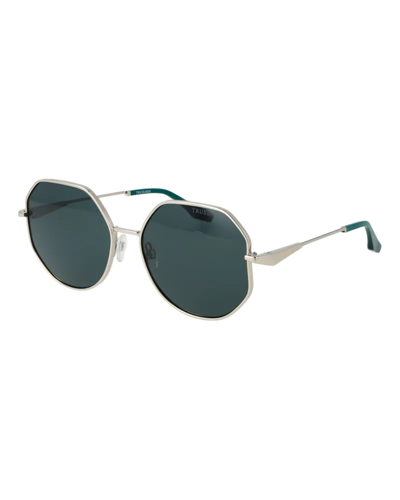 Trussardi Sonnenbrille TSW3012 03B 56 Silber