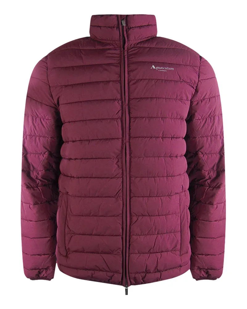 Aquascutum Active 100 Cordovan Burgunderjacke Dunkelrot
