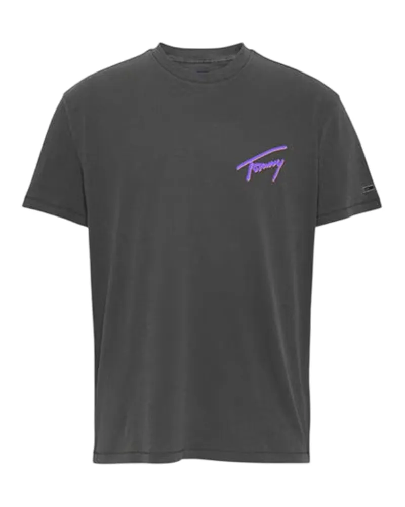 Tommy Hilfiger T-Shirt für Herren, leger (Schwarz Schwarz