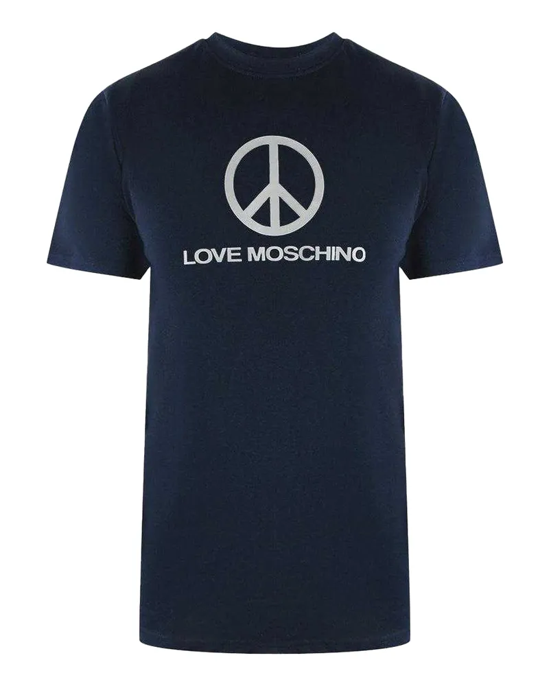 Moschino T-Shirt für Herren (Dunkles Marineblau Marineblau