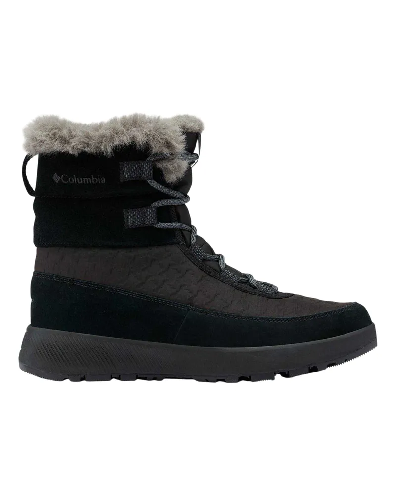 Columbia Sportswear Company Slope LD61" Winterstiefel für Damen, Wildleder (Schwarz Schwarz