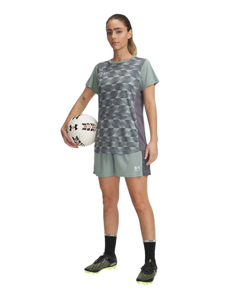 Under Armour Shorts für Damen , Fußball (Grün Grün