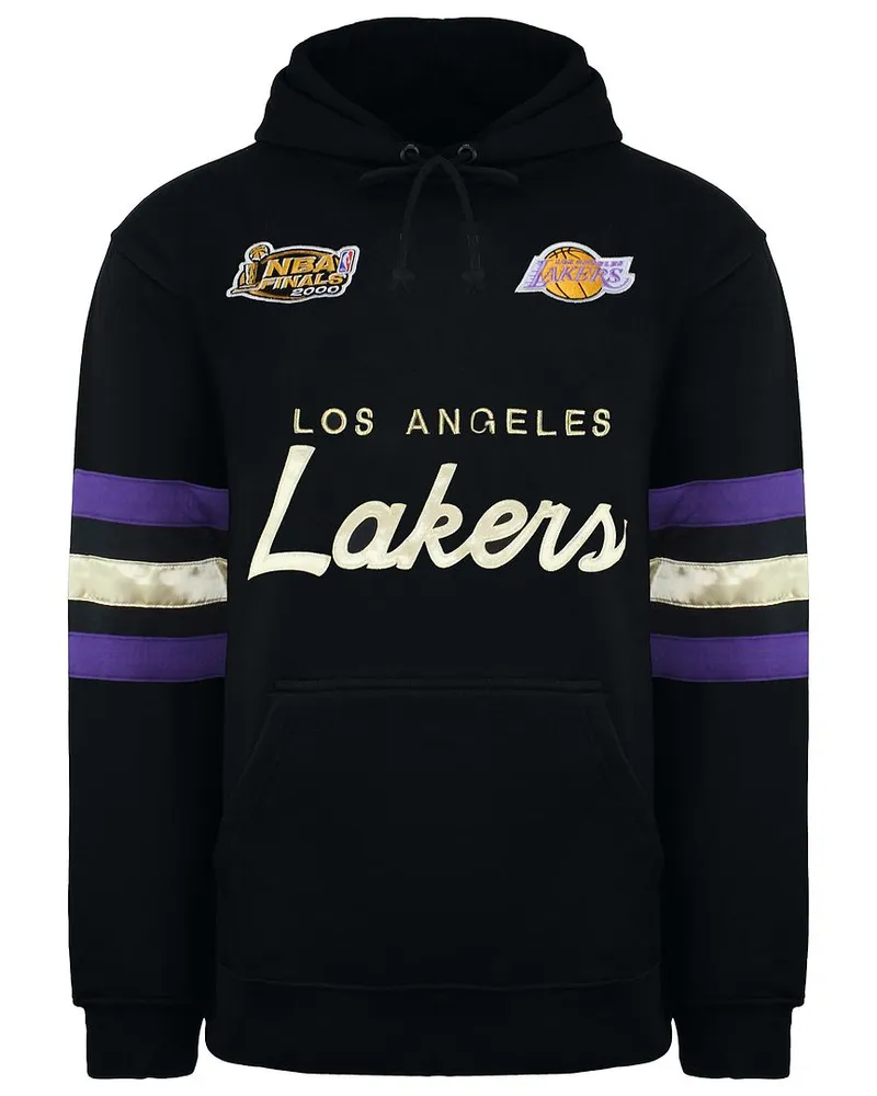 Mitchell & Ness Los Angeles Lakers Meisterschaftsspiel Herren Hoodie Schwarz
