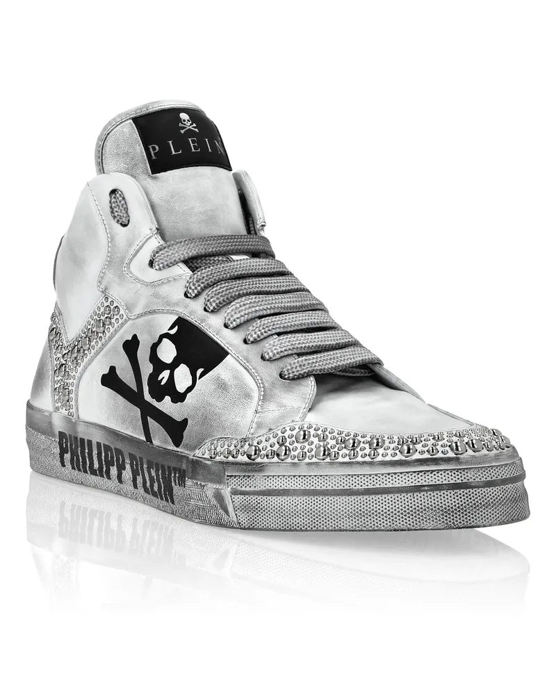 Philipp Plein Hightop-Sneaker Retrokickz Weiß