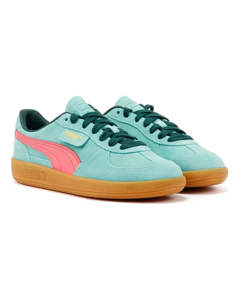 Puma Palermo Leder Aqua Sneaker Türkis