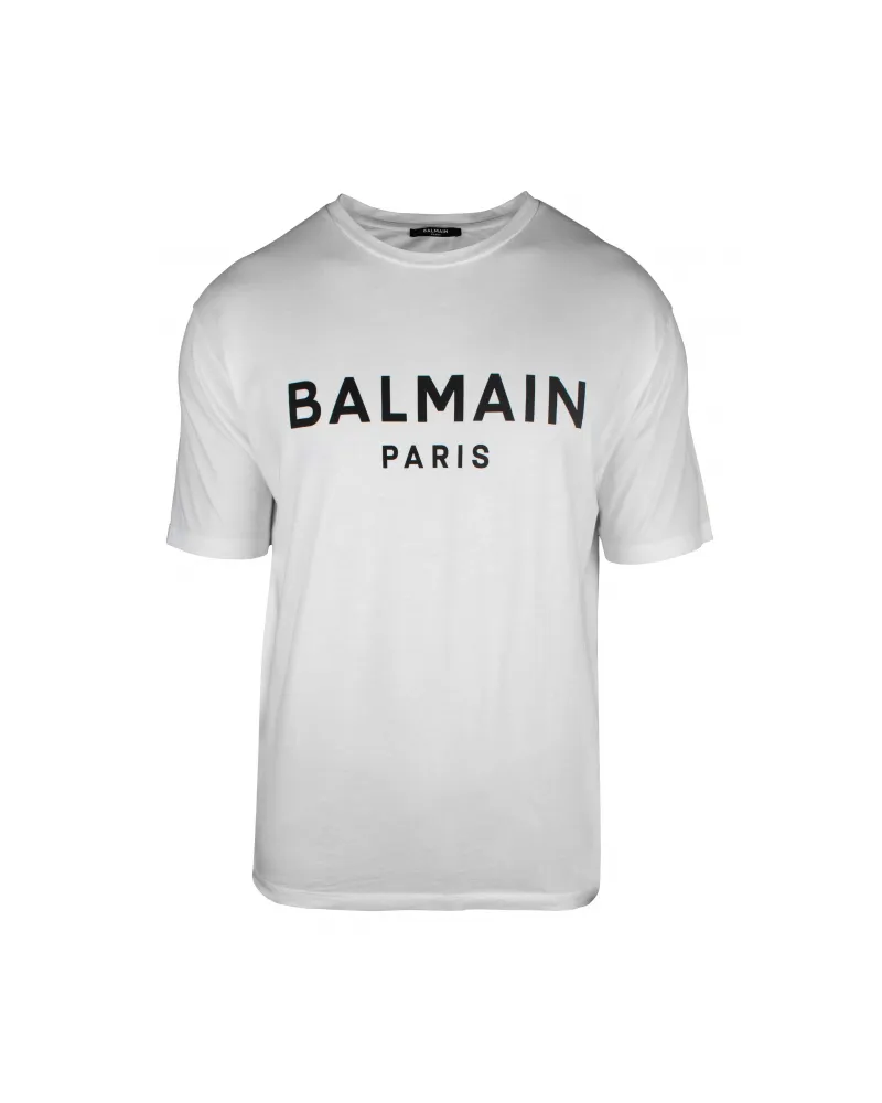 Balmain T-shirt Weiß Weiß