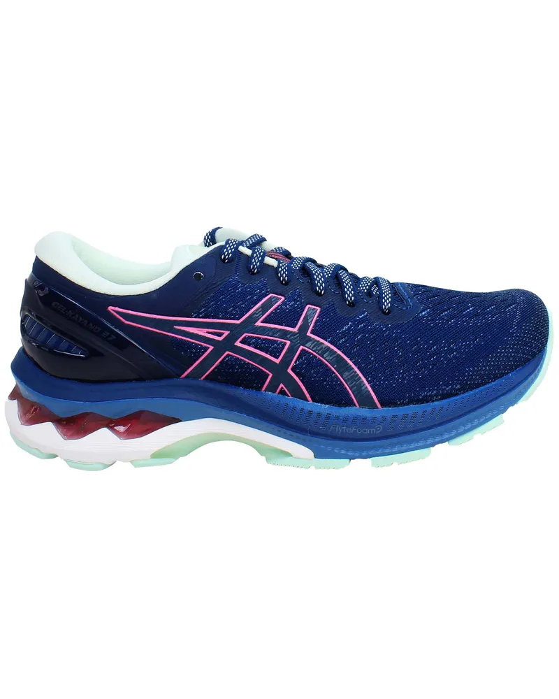 Asics Gel-Kayano 27 Blaue Laufschuhe für Damen Blau