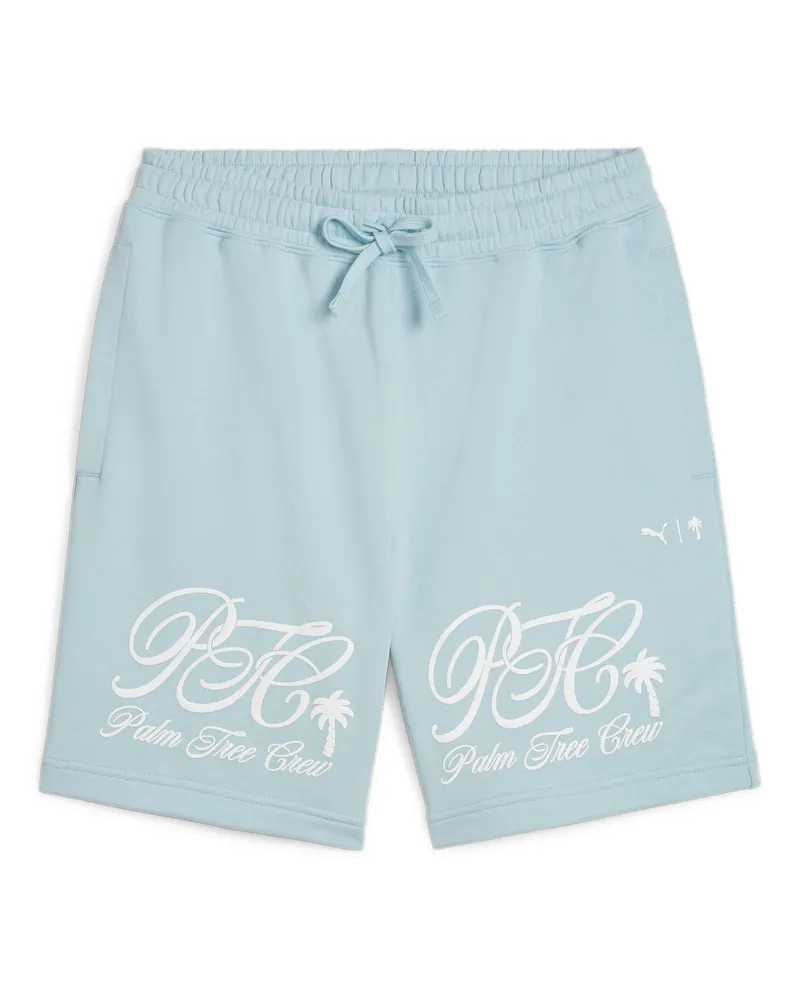 Puma X Palm Tree Crew Herren Shorts Blau