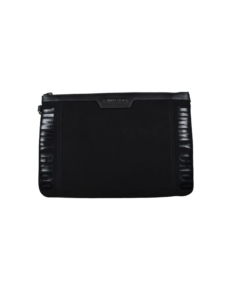 Jimmy Choo Derek Clutch Schwarz Schwarz