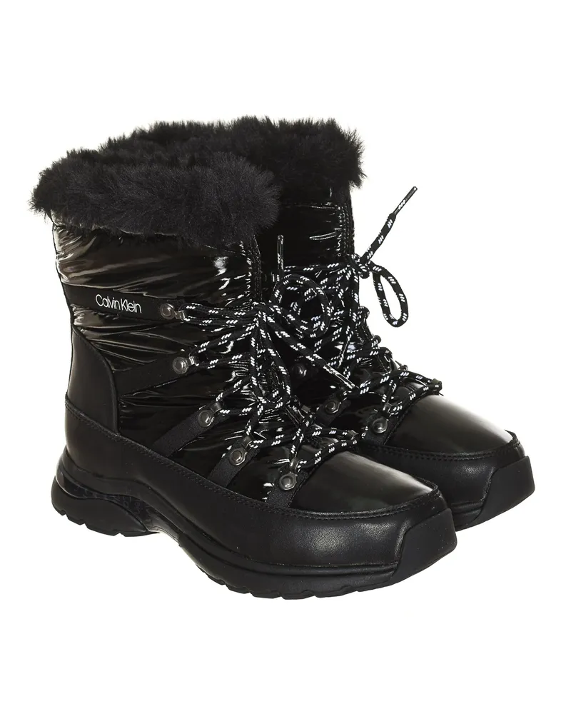 Calvin Klein Carvey-Stiefel Schwarz