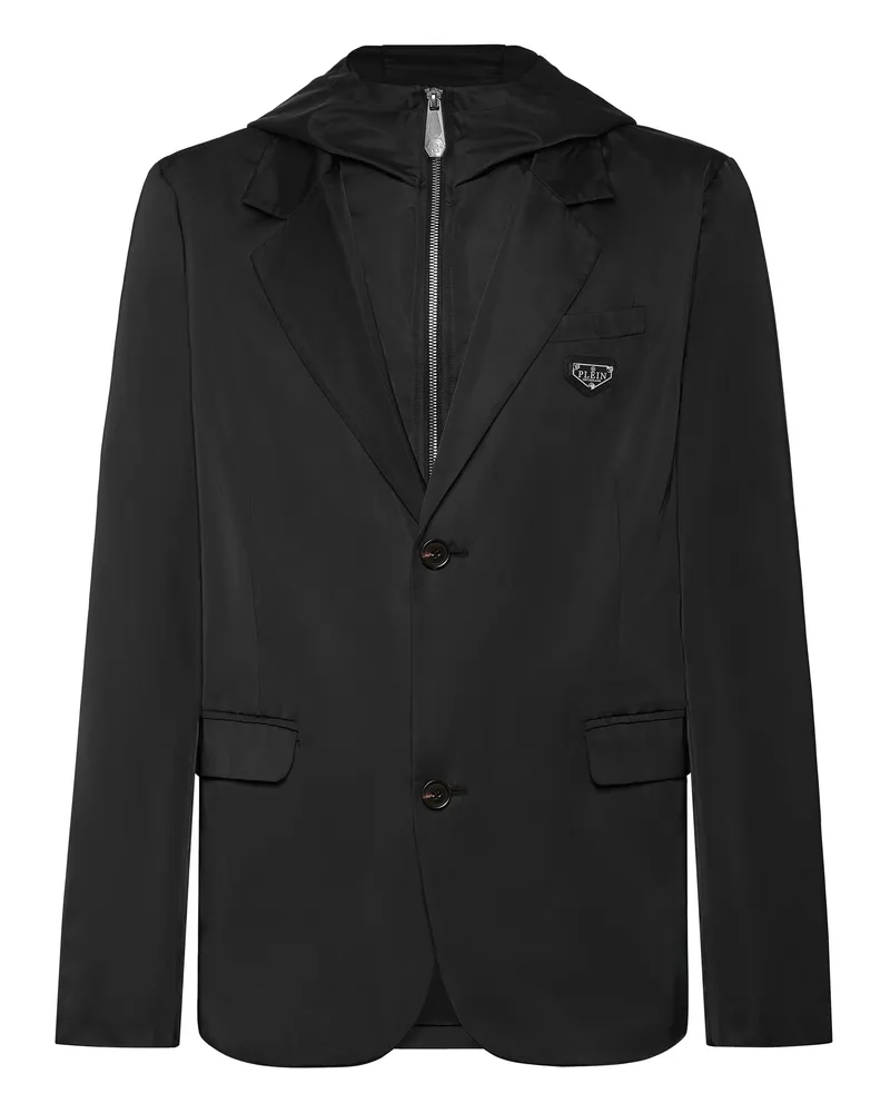 Philipp Plein Blazer Regular Fit Schwarz