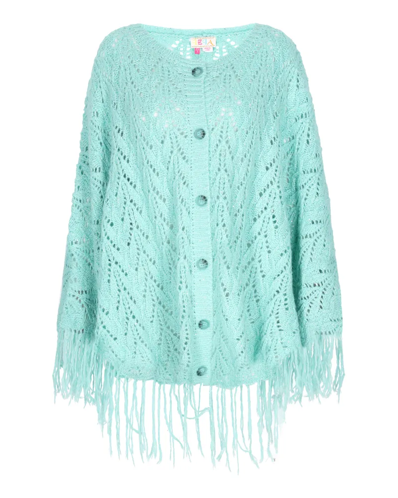 IZIA Poncho für Frauen - Türkis Türkis