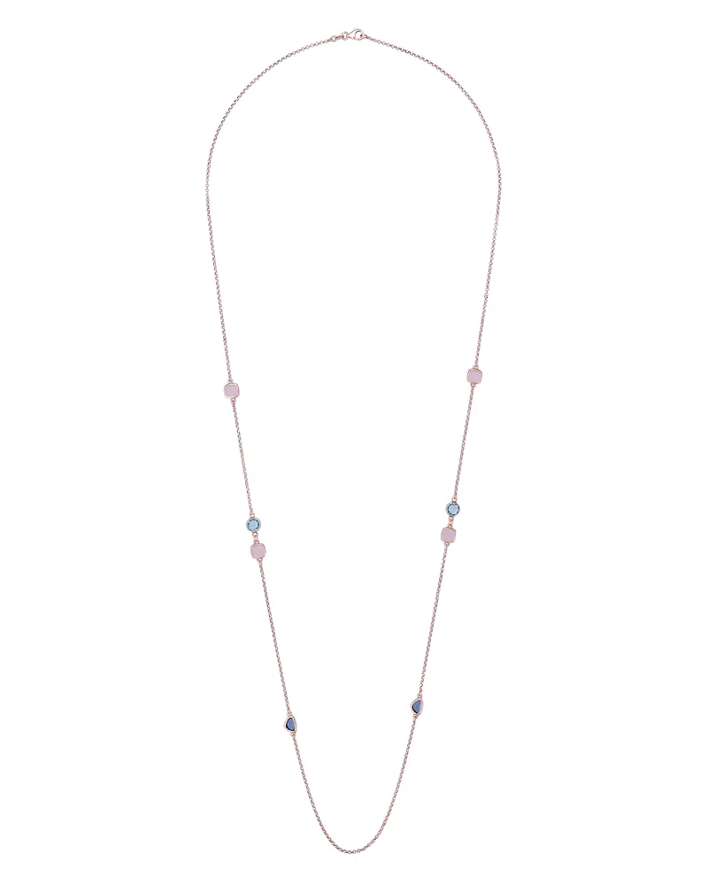 Orphelia Euphemia' Damenkette aus 925 Sterling Silber - Rose ZK-7411 Rosé