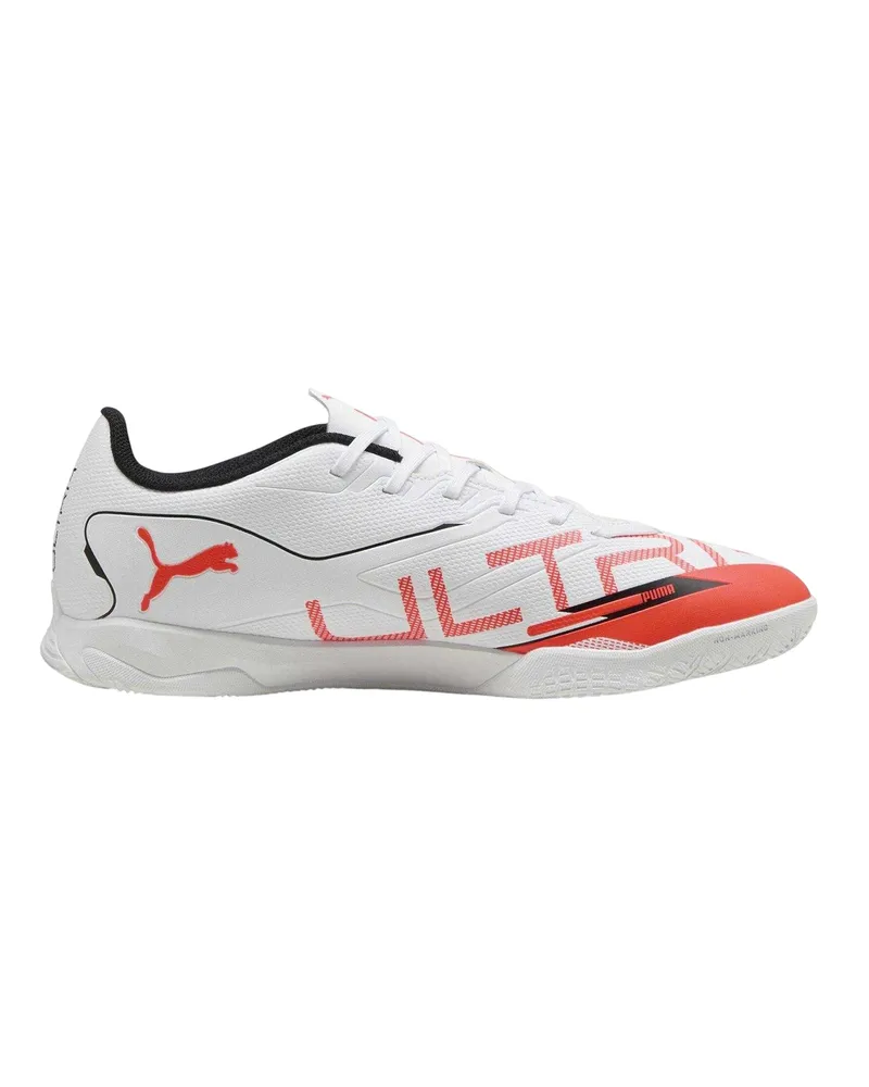 Puma Ultra 5 Play IT" Hallenfußballschuhe für Herren, Nicht abzeichnend (Puma Weiß Weiß