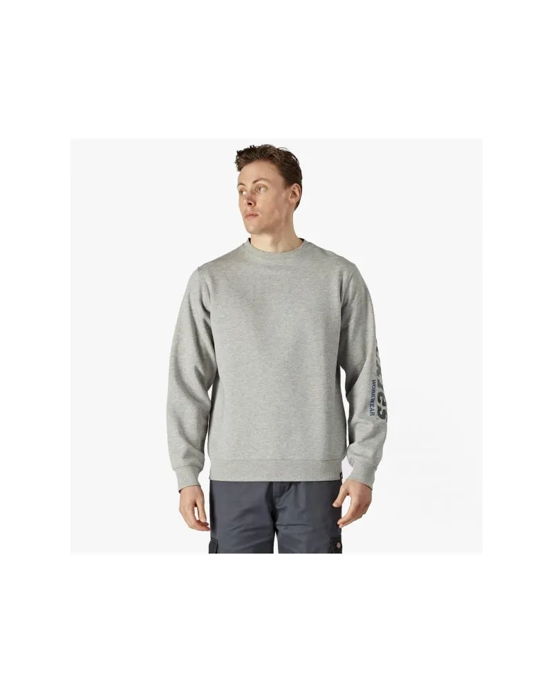 Dickies OKEMO Herren Grafik Sweatshirt Grau Melange Grau